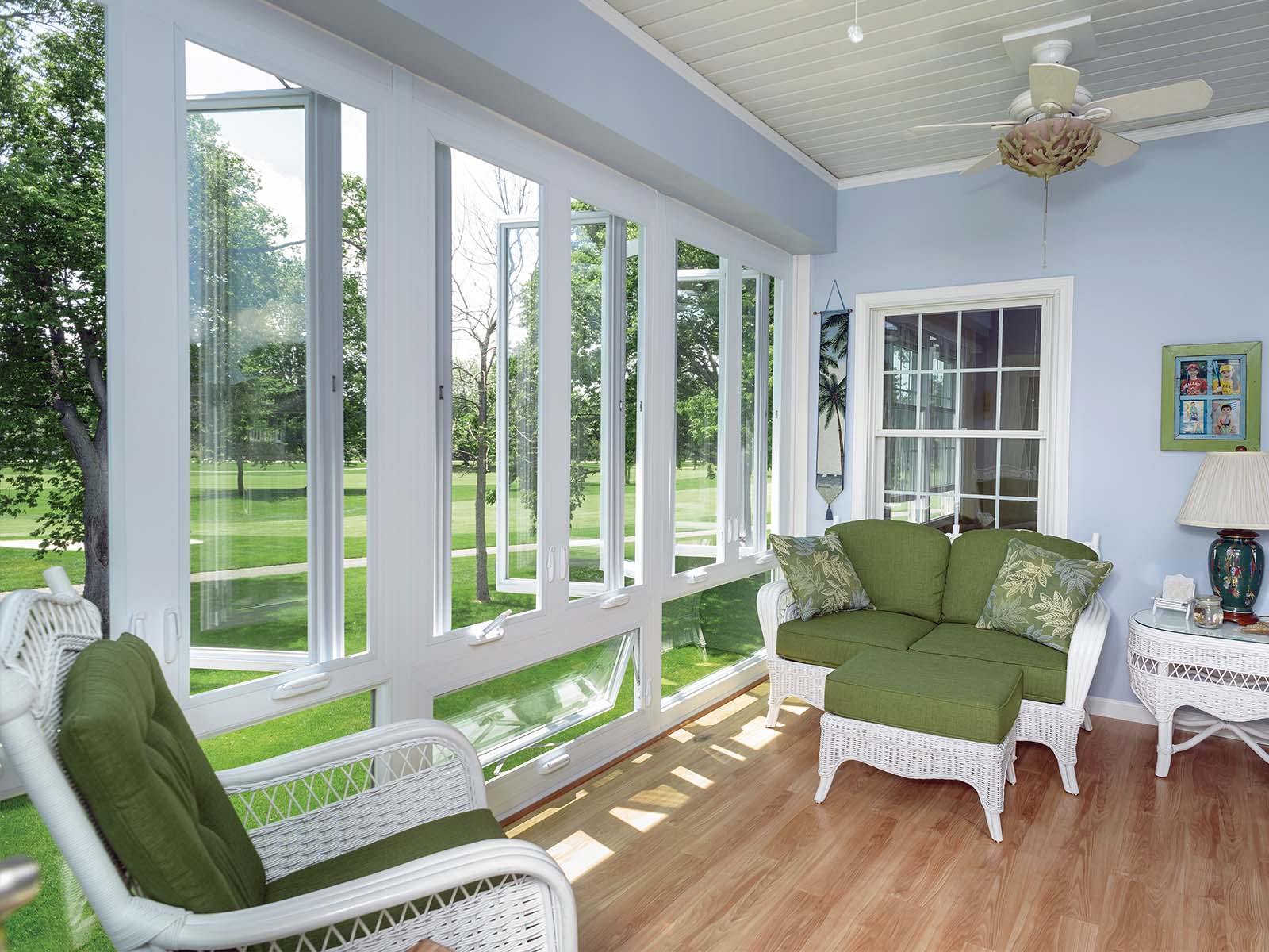 Inside of sunroom
